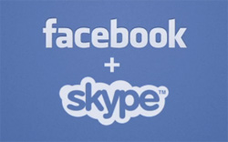 Videollamada Facebook-Skype