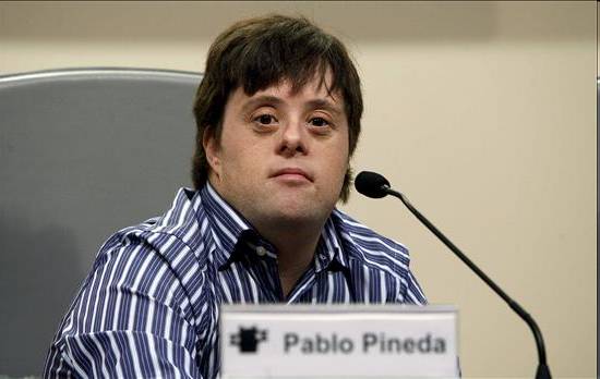 El también actor Pablo Pineda. | DA