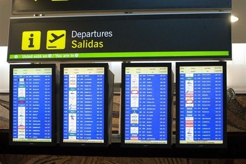 Los aeropuertos canarios registran 24 cancelaciones de vuelos interinsulares durante las primeras horas de este sábado