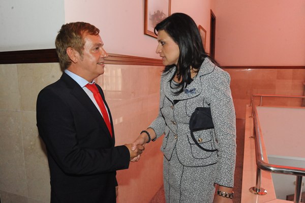 Nombramiento de la nueva alcaldesa de Sta. Ursula Milagros Perez, junio del 2011