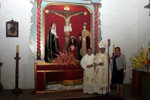 restauración  retablo iglesia la palmaretablo 