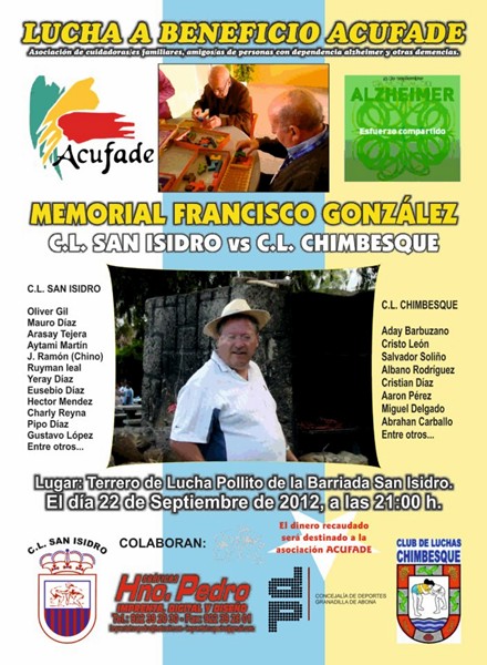 Memorial Francisco Gonzalez San Isidro-Chimbesque