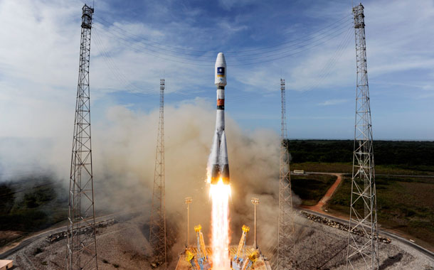 Lanzamiento cohete Soyuz - Sistema Galileo
