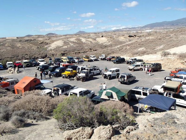 Encuentro Land Rover Canarias en Arico