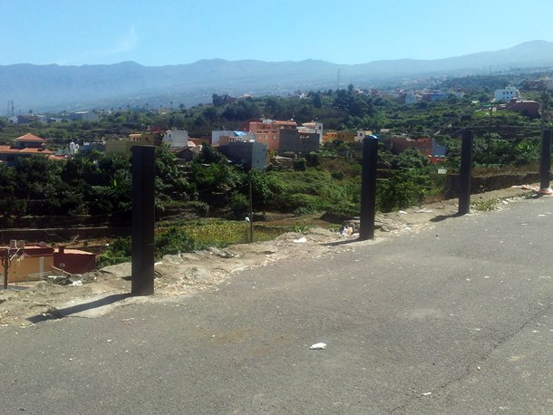 zona de Los Pinitos en el barrio de Tigaiga
