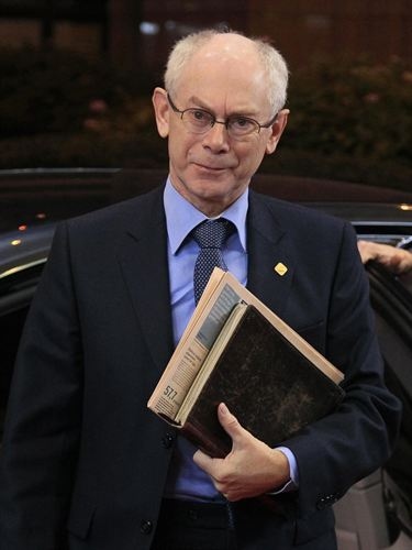 El presidente del Consejo Europeo Herman Van Rompuy