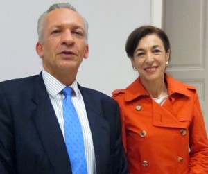 Manuel Rodríguez (MAC) y Margarita Ramos