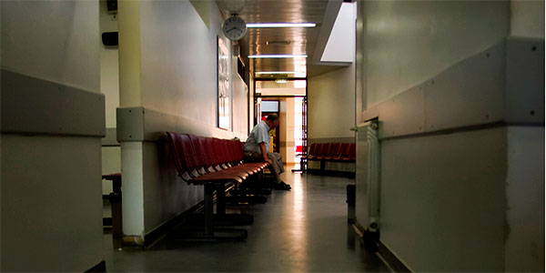 Sala espera centro salud