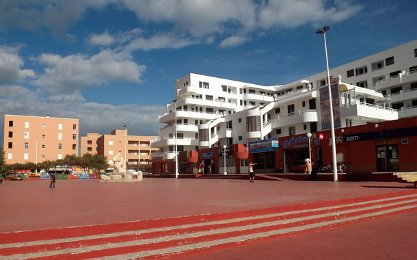 Plaza Roja de El Médano