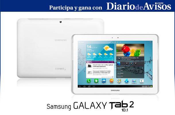 Sorteo Samsung Galaxy Tab 2 10.1 con Diario de Avisos