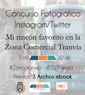 Concurso fotos Instagram/Twitter Zona Comercial Tranvía