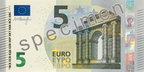 NUEVO BILLETE DE CINCO EUROS