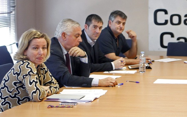 Reunión del Comité Permanente de Coalición Canaria. | EFE