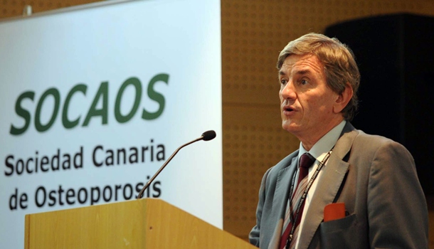 Manuel Sosa es presidente de la Sociedad Canaria de Osteoporosis. | DA