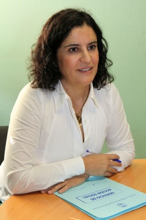 Jovita Monterrey, consejera insular de Acción Social. | DA