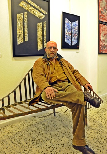 Víctor Camacho es psicólogo de profesión y pintor de vocación. | J.G.