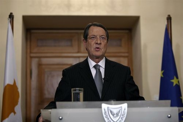 El presidente de Chipre, Nicos Anastasiades. | POOL NEW / REUTERS