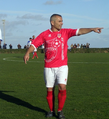 Cristo Marrero en su última etapa como jugador en Las Zocas. / P.P.