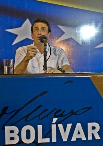 El líder opositor venezolano Henrique Capriles. / EFE