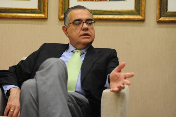 José Carlos Francisco, presidente de la CEOE de Tenerife. | JAVIER GANIVET