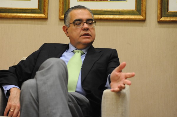 El presidente de CEOE-Tenerife, José Carlos Francisco. | JAVIER GANIVET