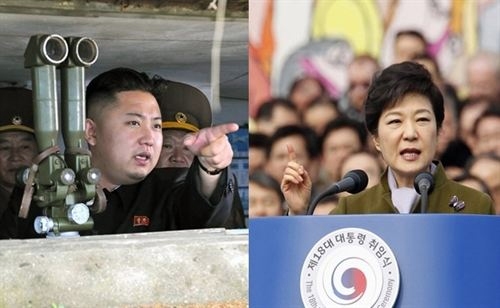 Combo de los líderes de Corea del Norte y del Sur, Kim Jong Un y Park Geun Hye. | REUTERS (EUROPA PRESS)
