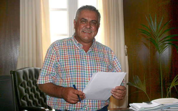 El alcalde de Granadilla, Jaime González Cejas