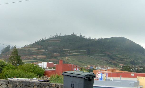 La montaña de Carbonero o Carboneras, en La Esperanza. / DA