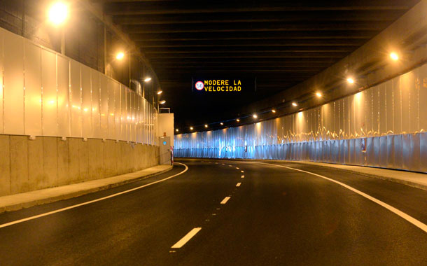 El túnel está conectado con el Centro Insular de Carreteras. / S. M. 