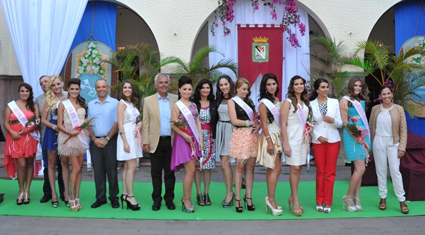 Candidatas Reina de las Fiestas Patronales de San Pedro de Güímar