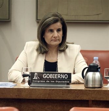 ministra de Empleo y Seguridad Social, Fátima Báñez