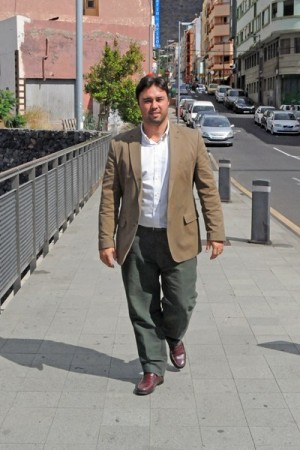 Jaime González-Abad fue concejal en el Ayuntamiento capitalino. | F. P.