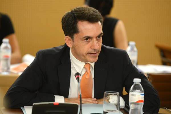 José Joaquín Bethencourt, en una sesión plenaria. | SERGIO MÉNDEZ