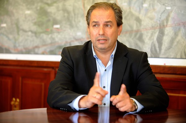 José Luis Delgado, consejero de Carreteras del Cabildo de Tenerife. | J. G.