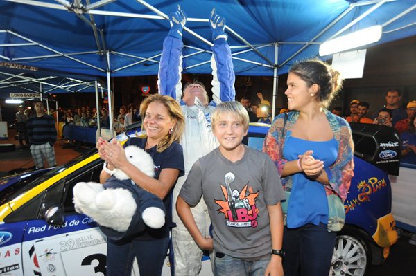 'Copi' Capdevila tras ganar el 39º Rally de Tenerife. | DA