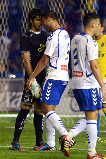Aridane y Barbosa CD Tenerife-UD Las Palmas 