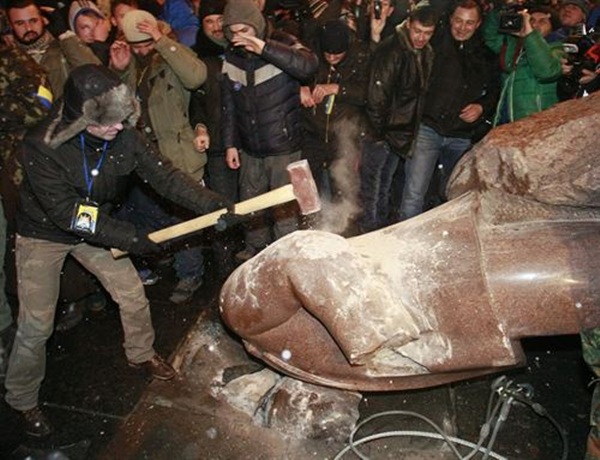 Estatua de Lenin en Kiev