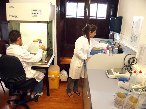 El Laboratorio Municipal analiza desde 2007 la calidad del agua en Adeje. / DA