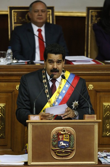 Nicolas Maduro y Diosdado Cabello Estado de la Nacion