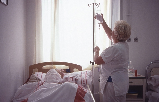 enfermera cuidadora dependiente