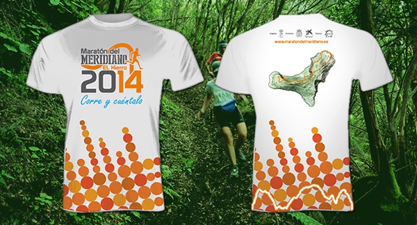 maratón del Meridiano, camiseta