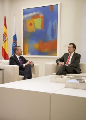 Rivero y Rajoy acercan posturas en el inicio de un año crucial. | DA