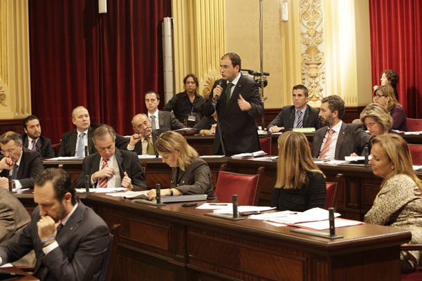  sesión plenaria del Consell de Menorca.