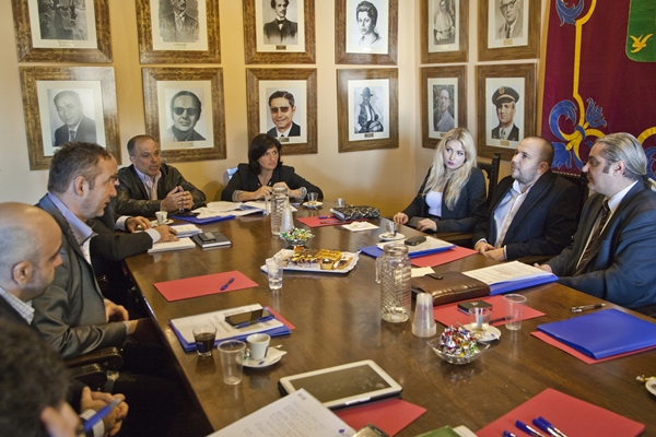 La reunión tuvo lugar el lunes y ayer en el Ayuntamiento de Güímar. | DA
