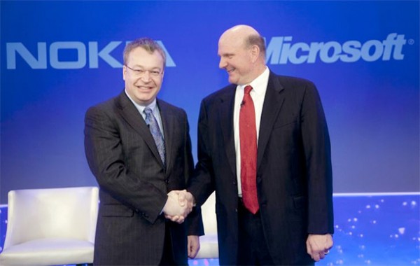 Microsoft - Nokia Stephen Elop y Steve Ballmer