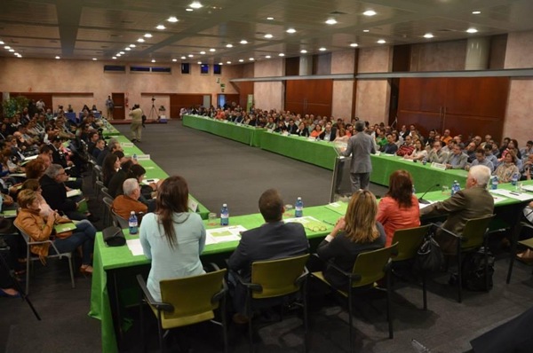 Detalle de la convención nacional de NC, celebrada el sábado en Las Palmas de Gran Canaria. | DA