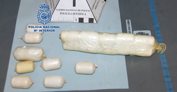 Cocaína incautada por la Policía Nacional en La Palma. | DA