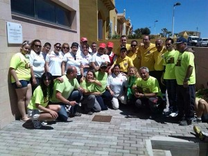 En la actividad participaron ochenta voluntarios convocados por el Cabildo y Ayuntamiento. / DA