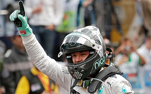 Nico Rosberg Monaco 2014