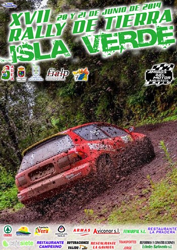 Rally Isla Verde 2014 cartel
